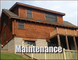  Sumerduck, Virginia Log Home Maintenance